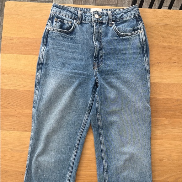 Anine Bing Vin Straight Leg Jean 26 - Picture 5 of 14